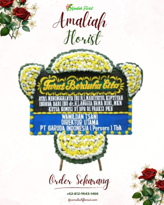 Papan Bunga Duka di Srikayangan