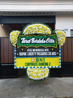 Papan Bunga Duka di Srikayangan