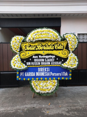 Papan Bunga Duka di Srikayangan